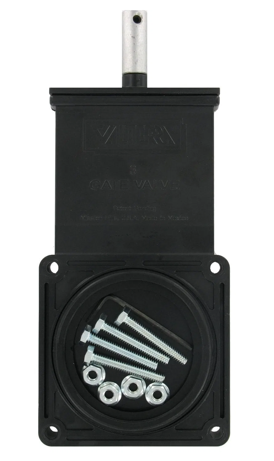 T1003PBC – VALTERRA LLC Sewer Waste Valve, Replacement Waste Valve Body Handle Actuated Waste Valve Body Only 3 Inch ...